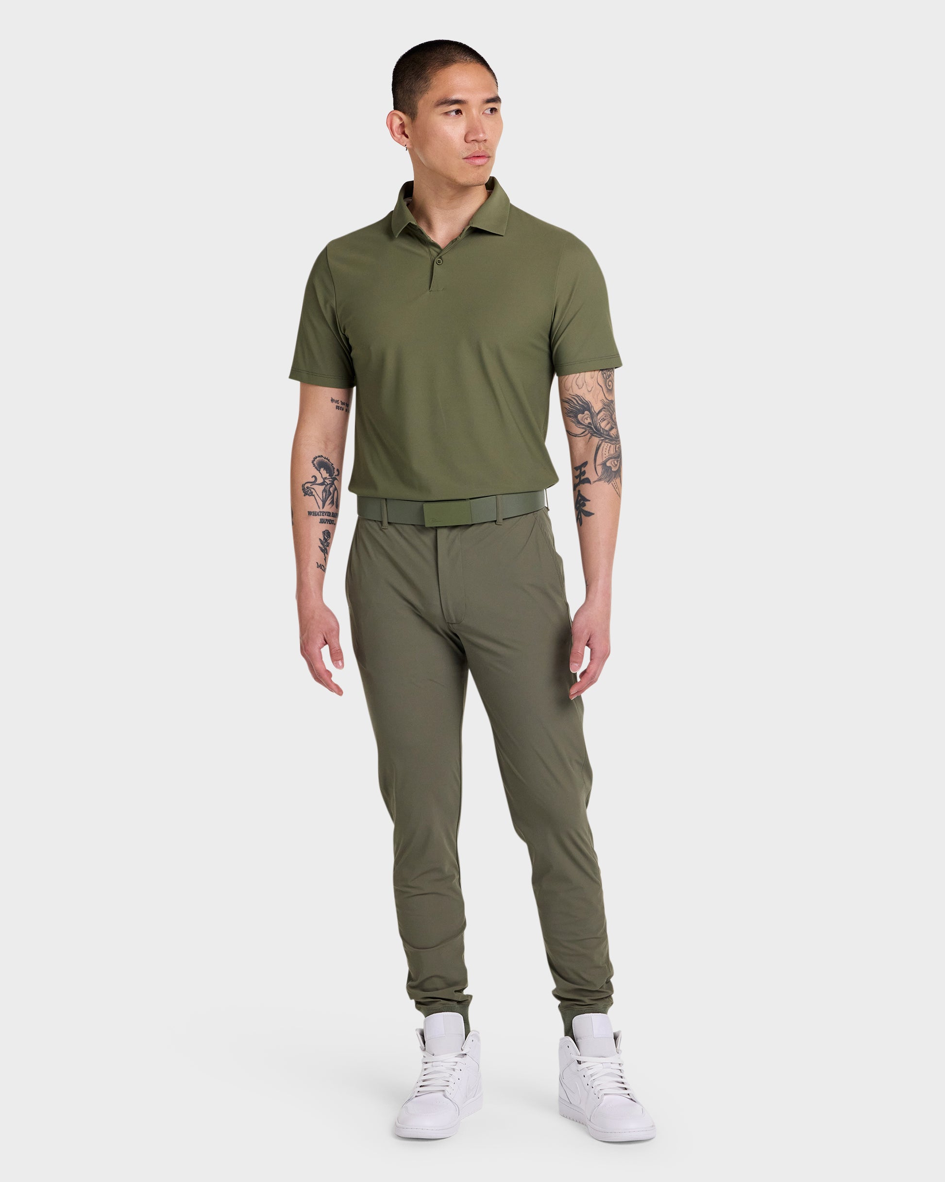 Golf Polo // Sport - Blanco.Clothing