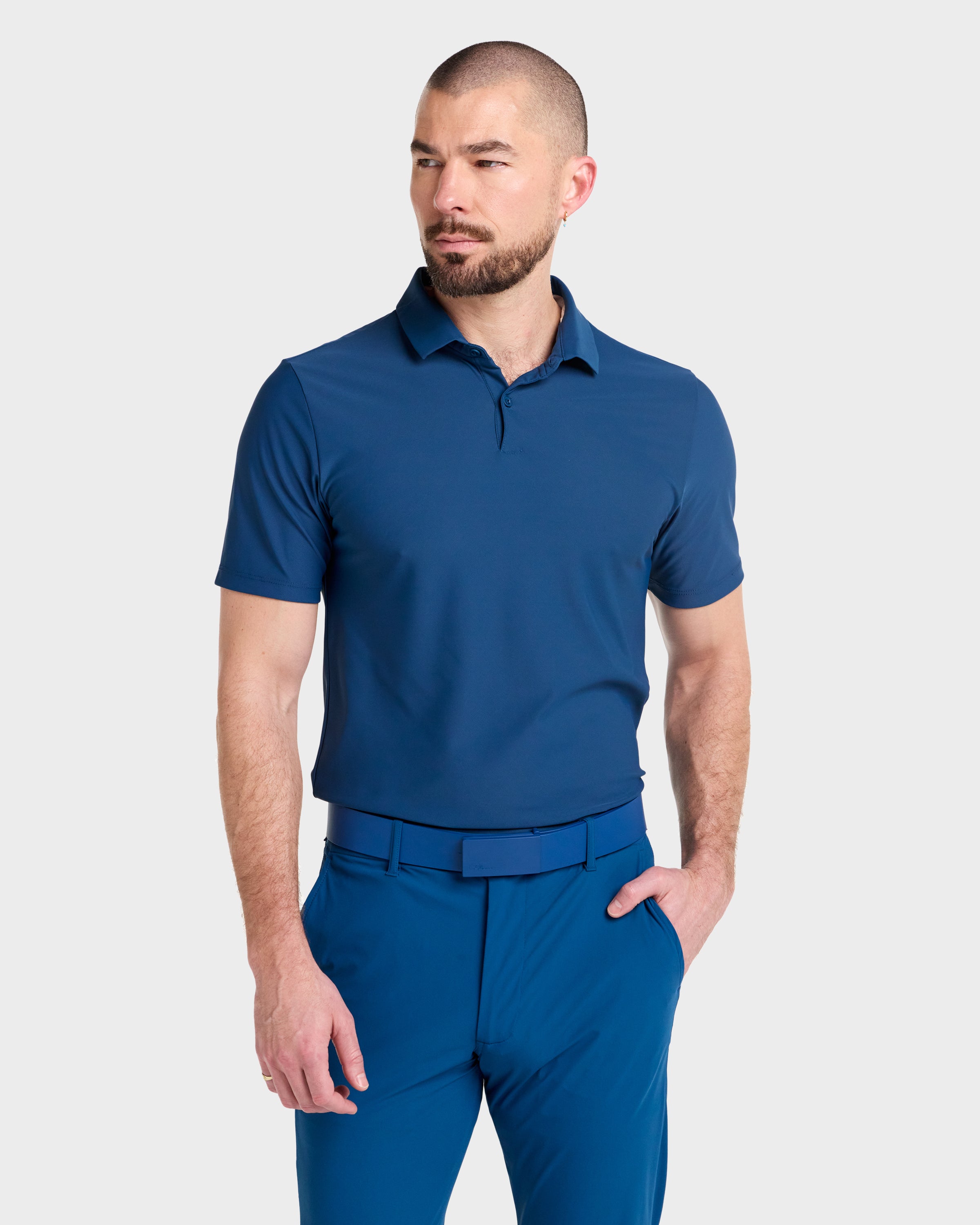 Golf Polo // Sport - Blanco.Clothing