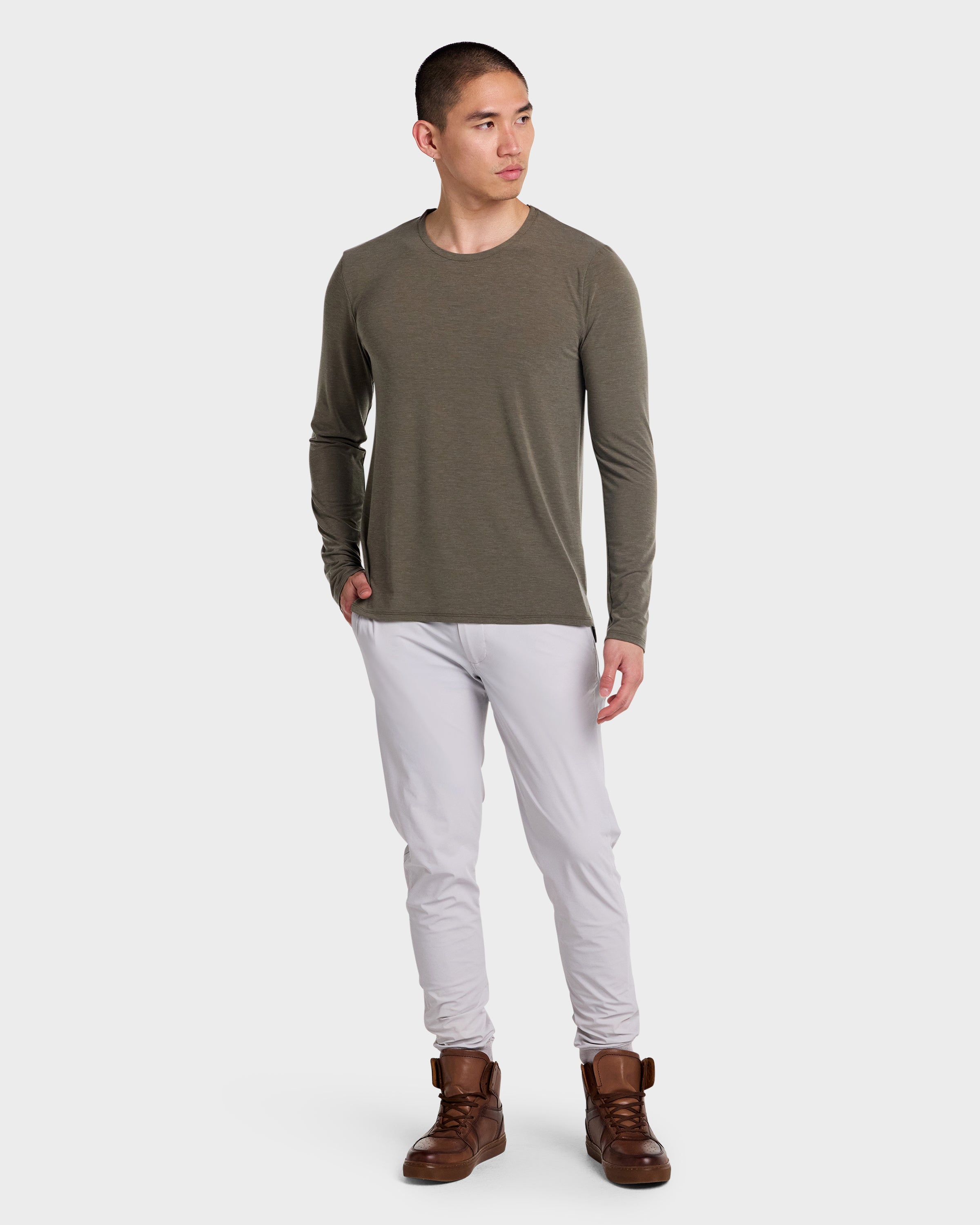 Perfect T // Super Soft - Long Sleeve - Blanco.Clothing