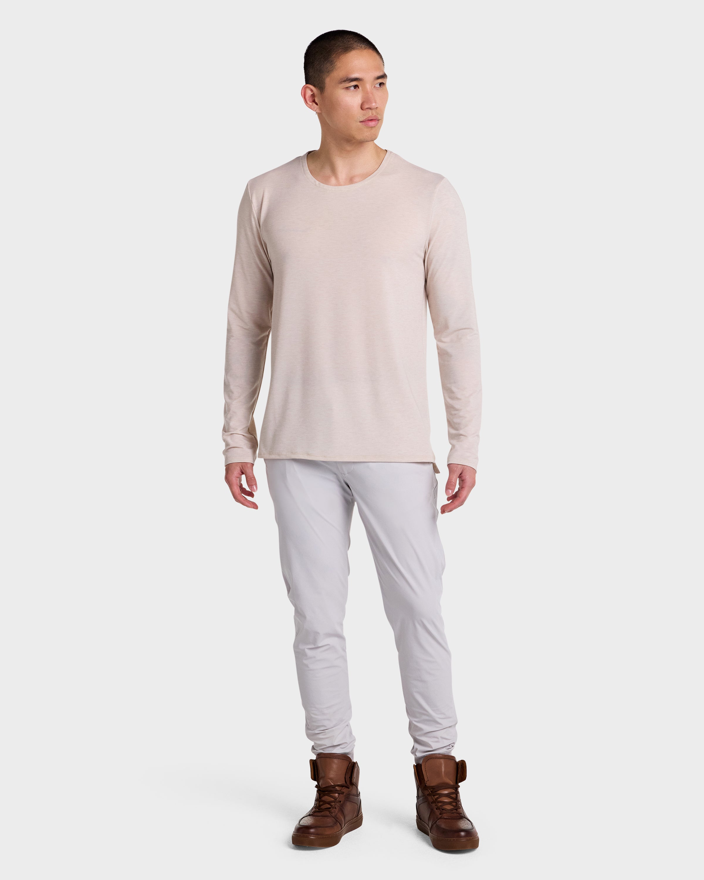 Perfect T // Super Soft - Long Sleeve - Blanco.Clothing
