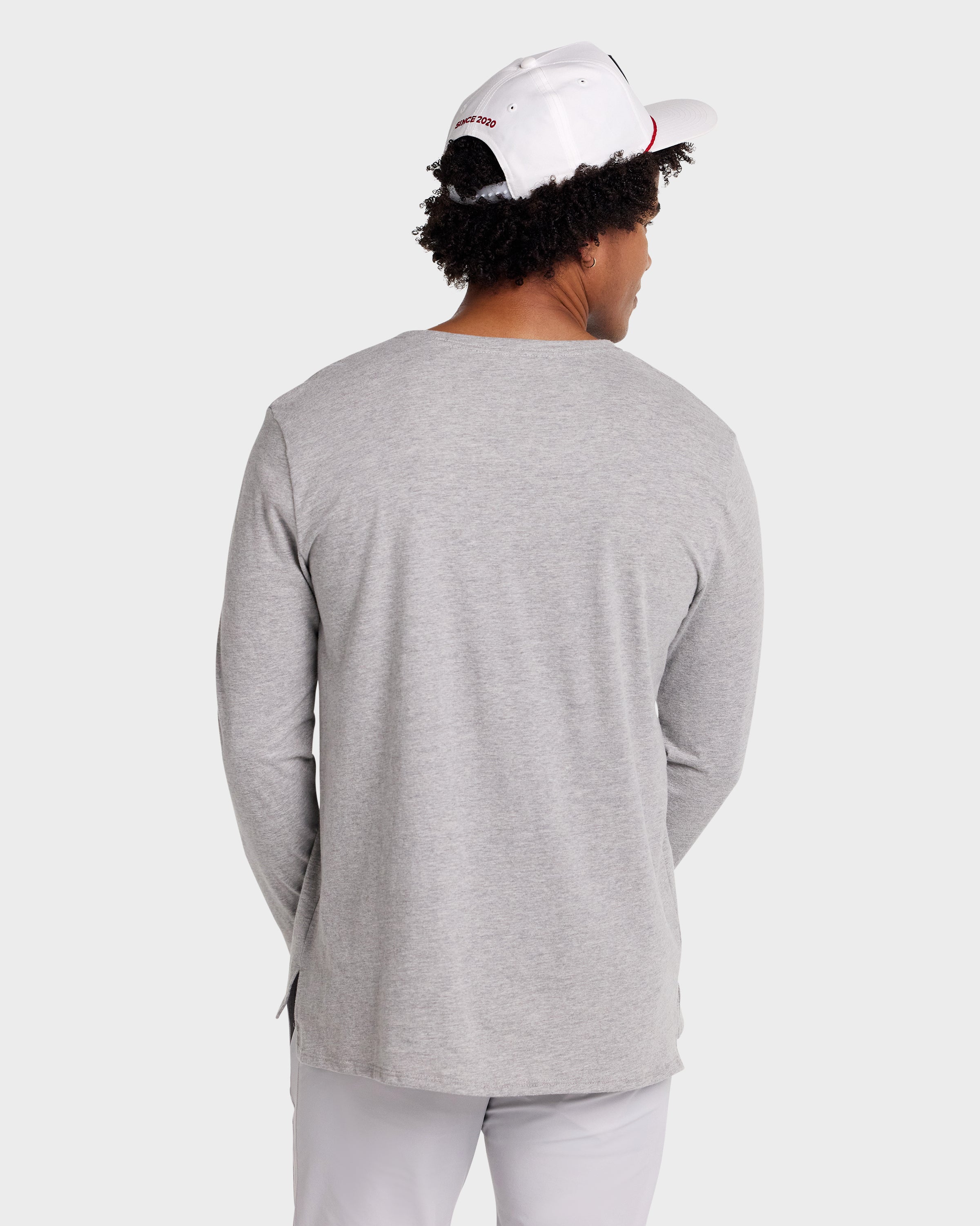Perfect T // Supima - Long Sleeve - Blanco.Clothing
