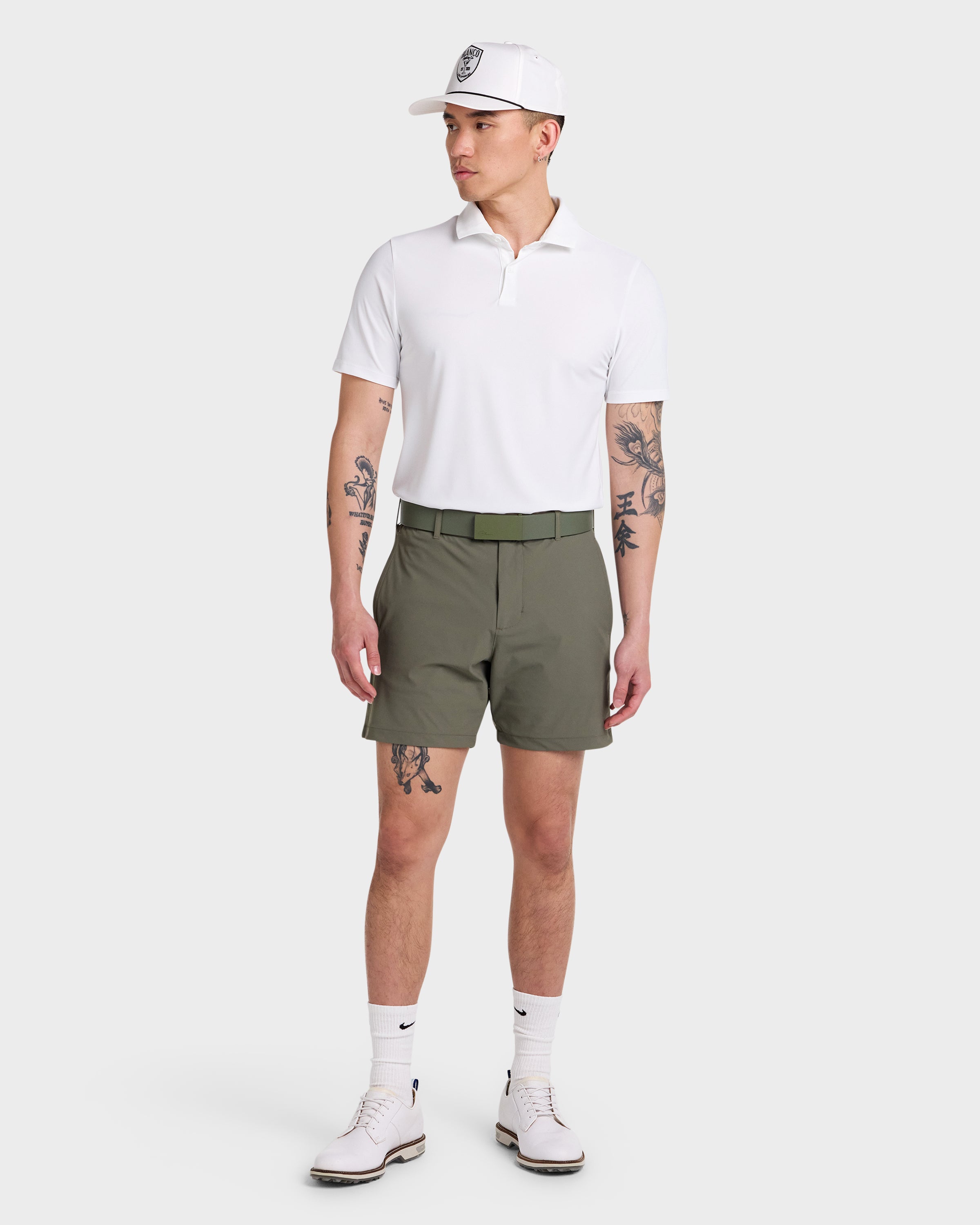 Golf Short - Blanco.Clothing