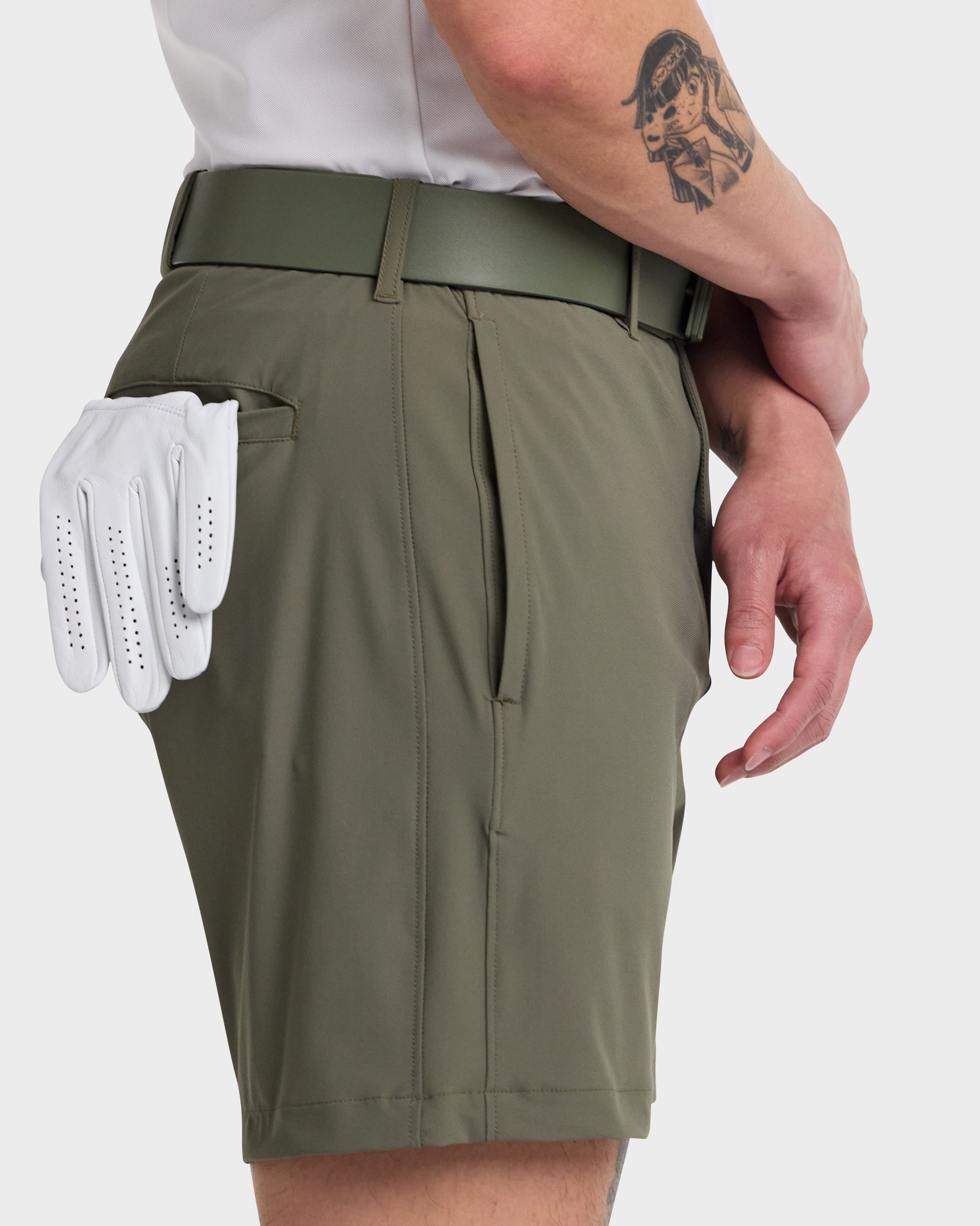 Golf Short - Blanco.Clothing