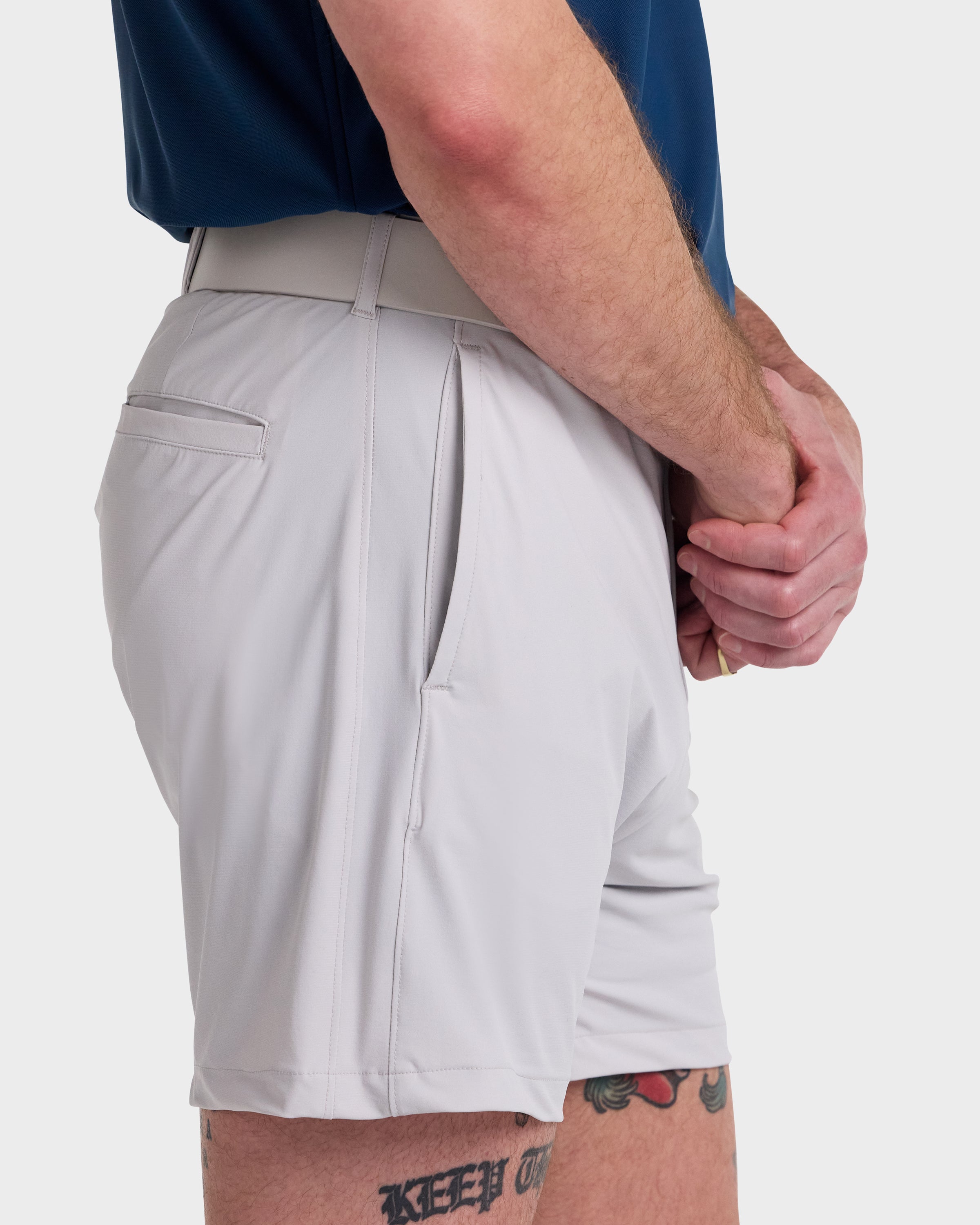 Golf Short - Blanco.Clothing