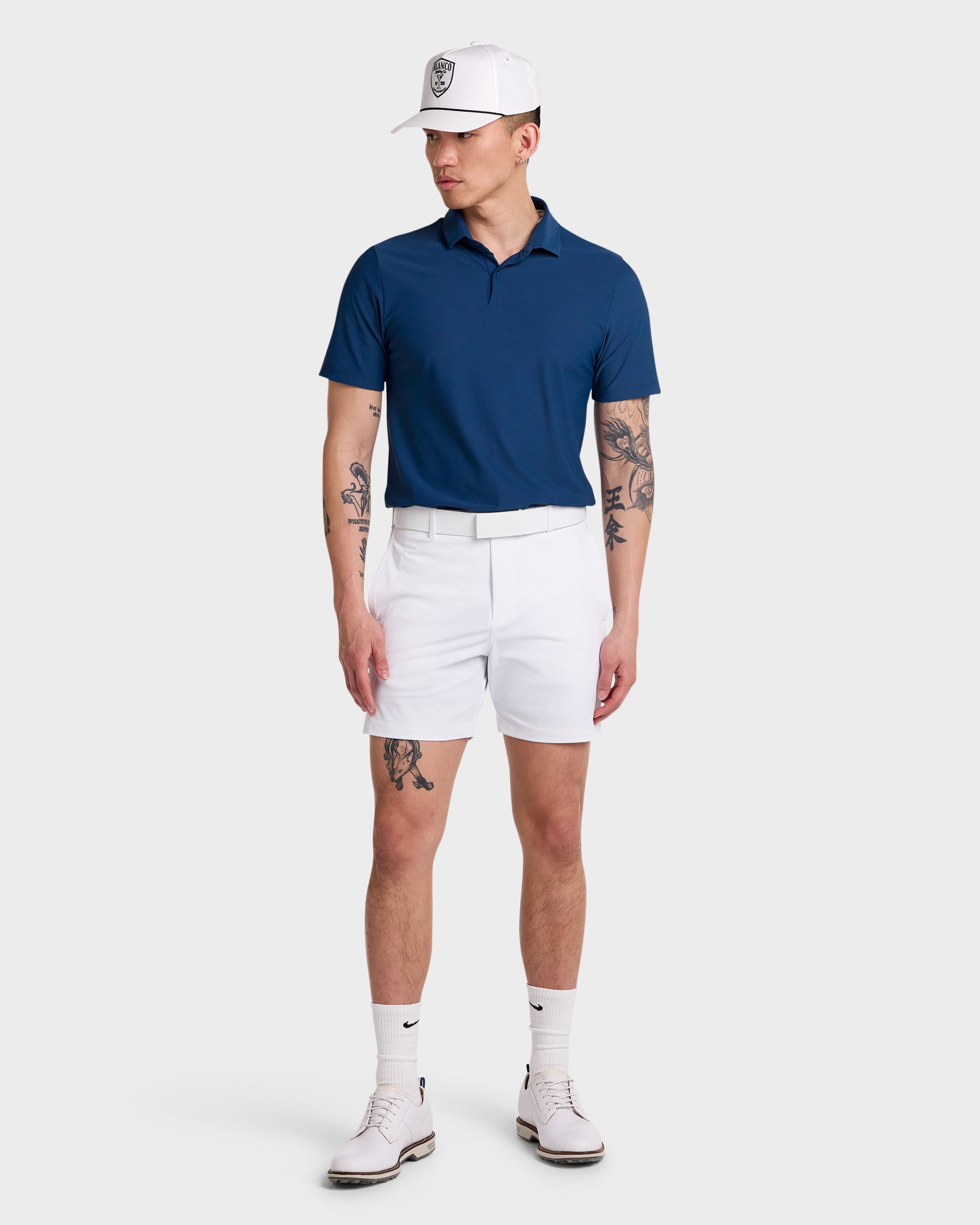 Golf Short - Blanco.Clothing