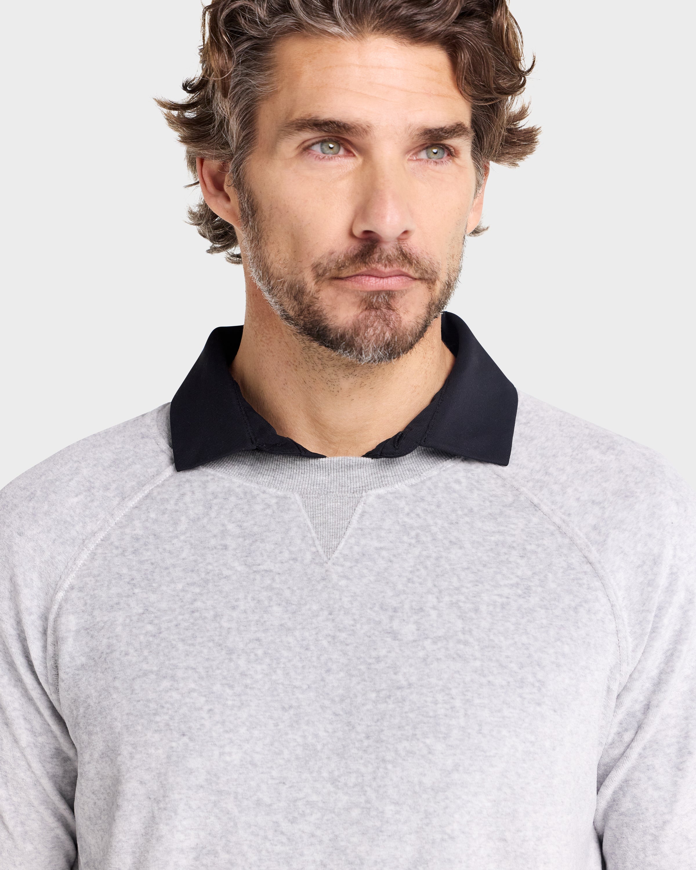 Country Club Raglan // Velour - Blanco.Clothing