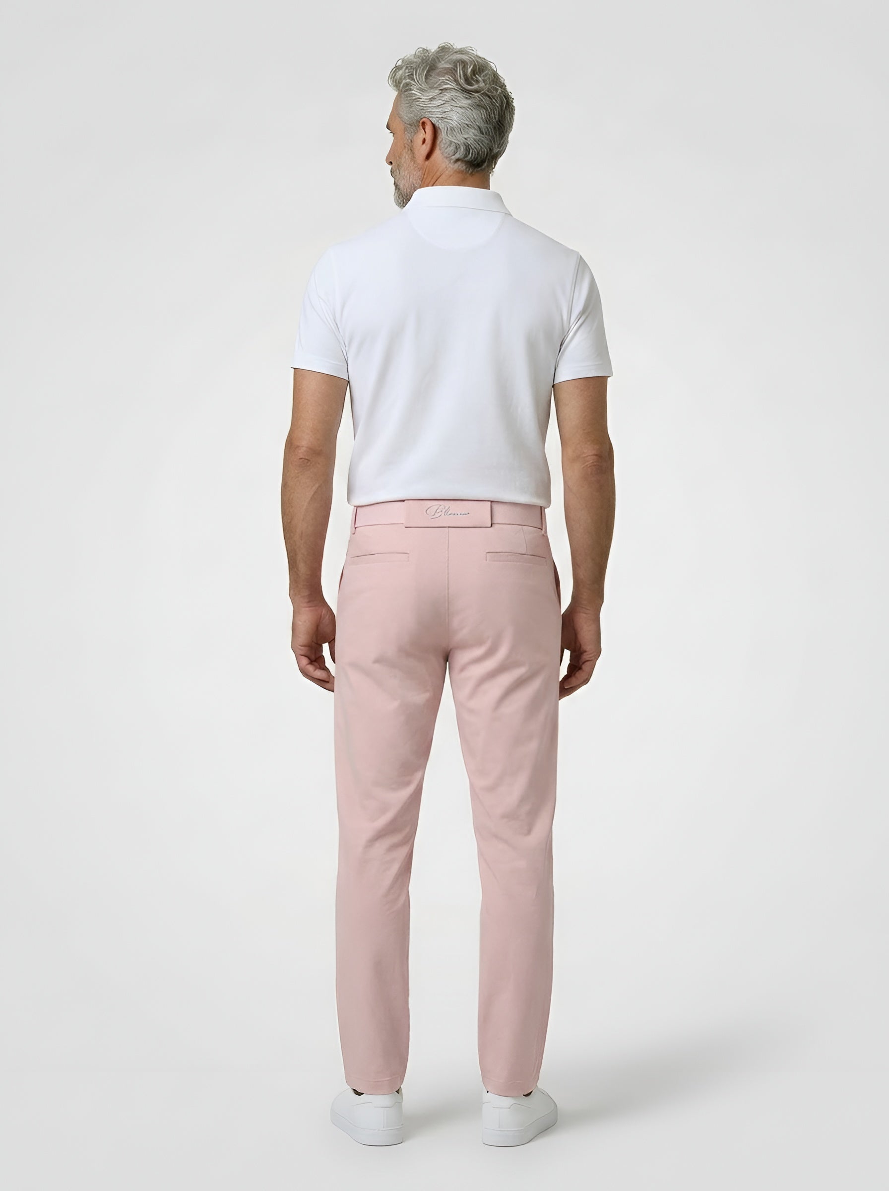 John is 5'11" wearing a Medium and a 30 pant.