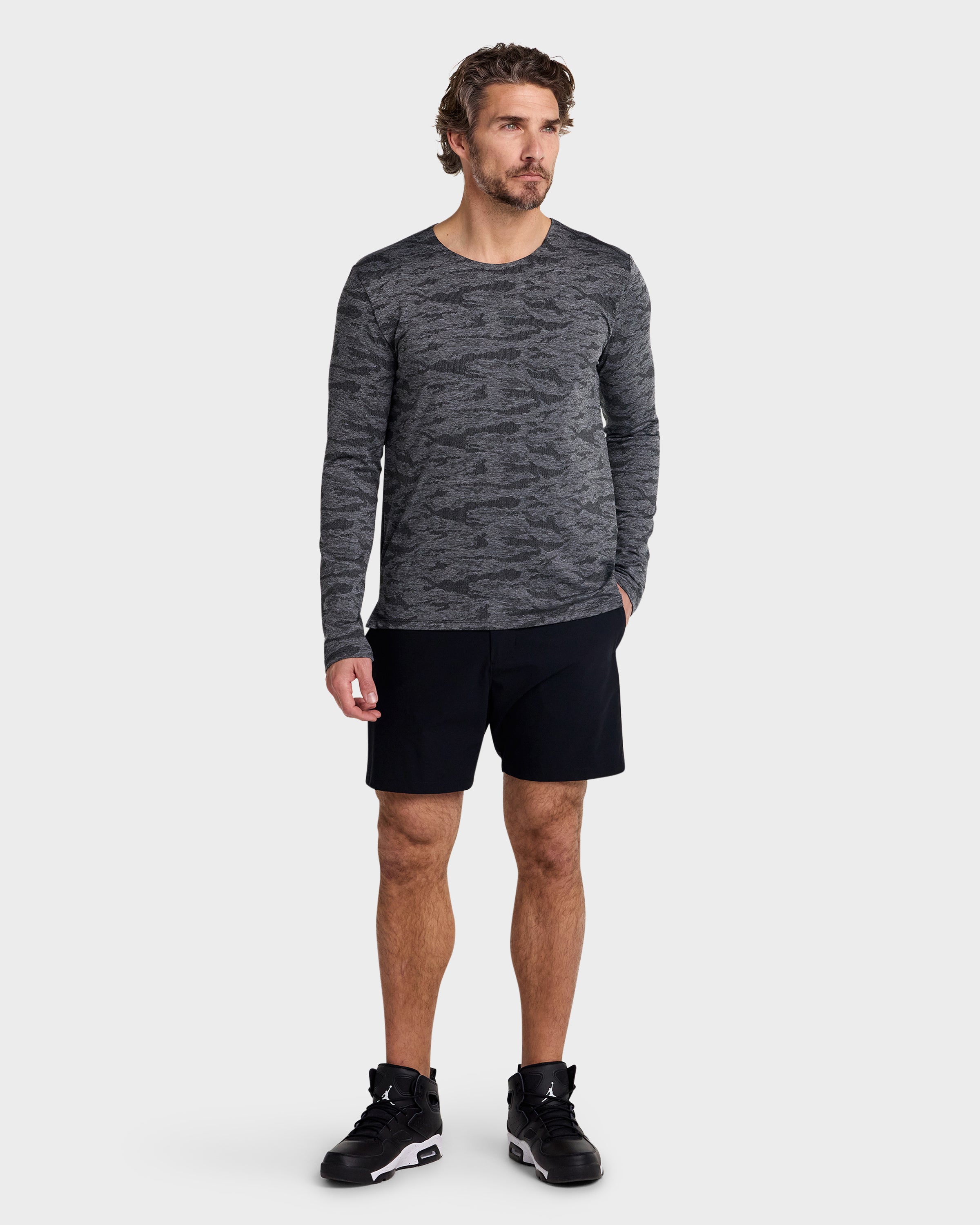 シャルボンcharbon DRY SMOOTH LONG SLEEVE TEE DRY SMOOTH LONG SLEEVE TEE