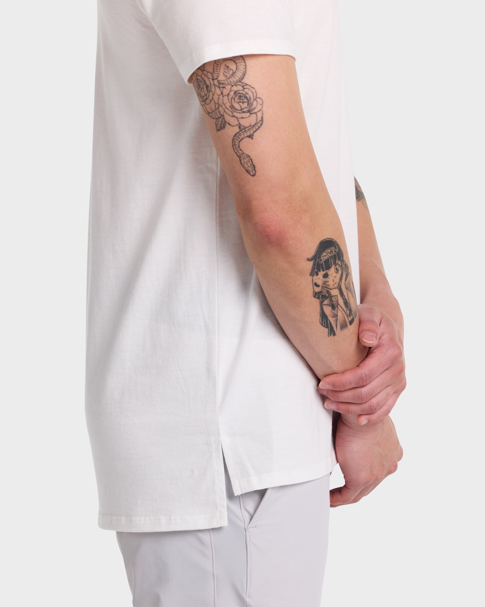 Perfect T // Supima - Blanco.Clothing