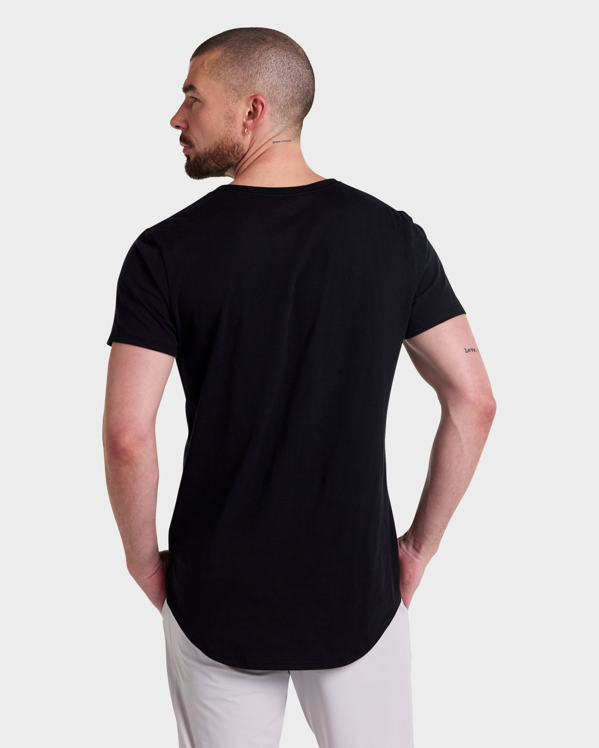 Scoop T // Supima - Blanco.Clothing