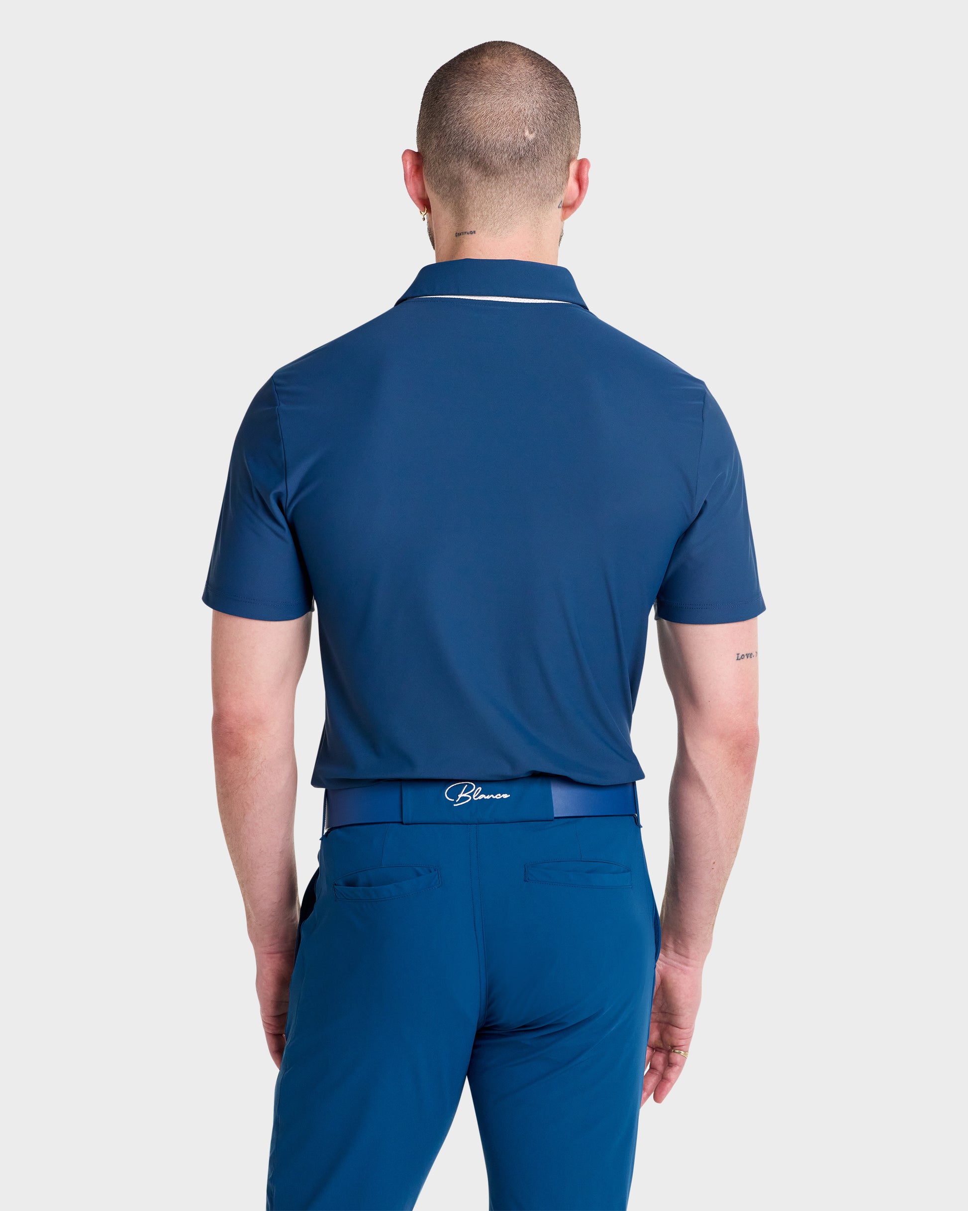 Golf Polo // Sport - Blanco.Clothing