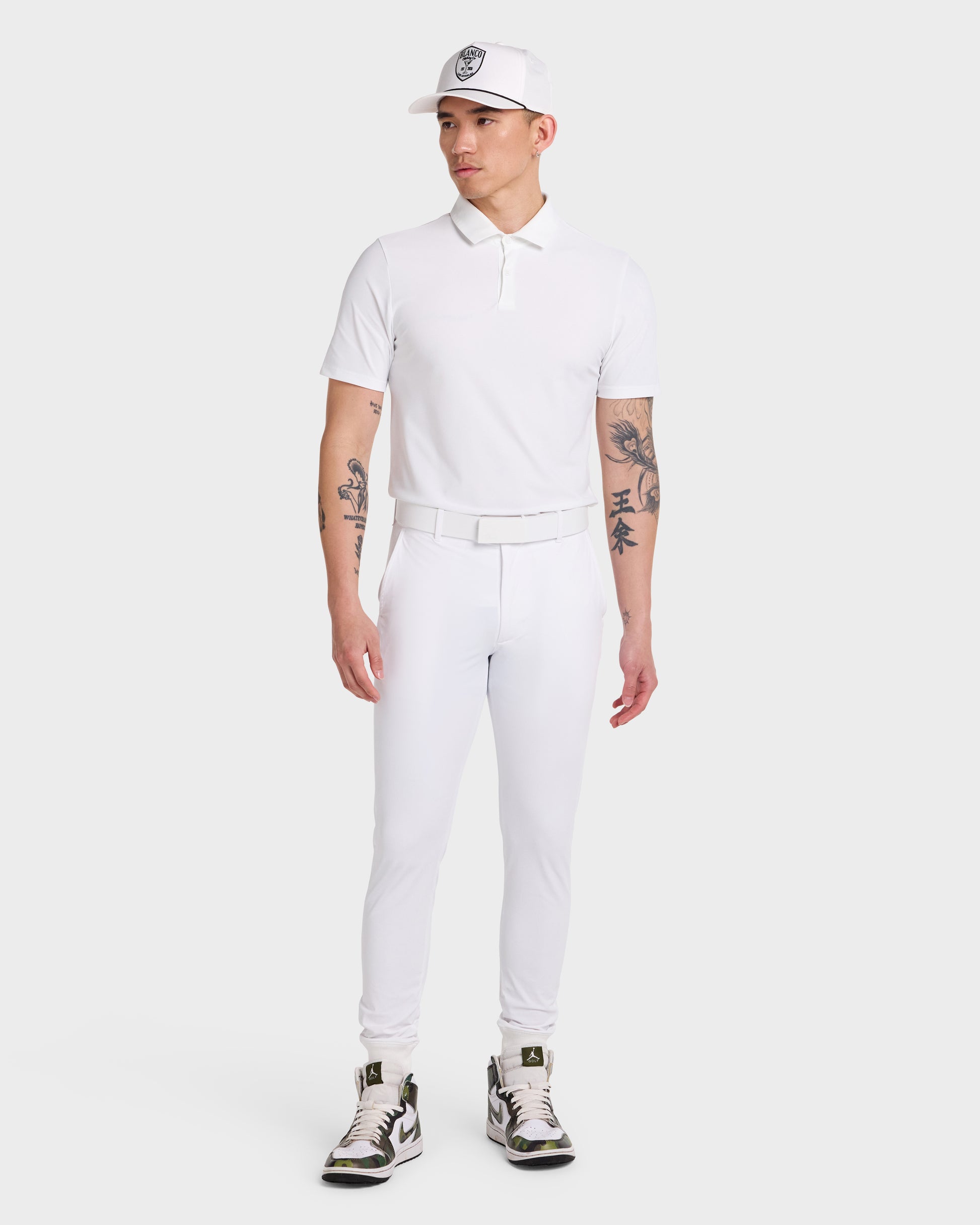 Golf Polo // Sport - Blanco.Clothing