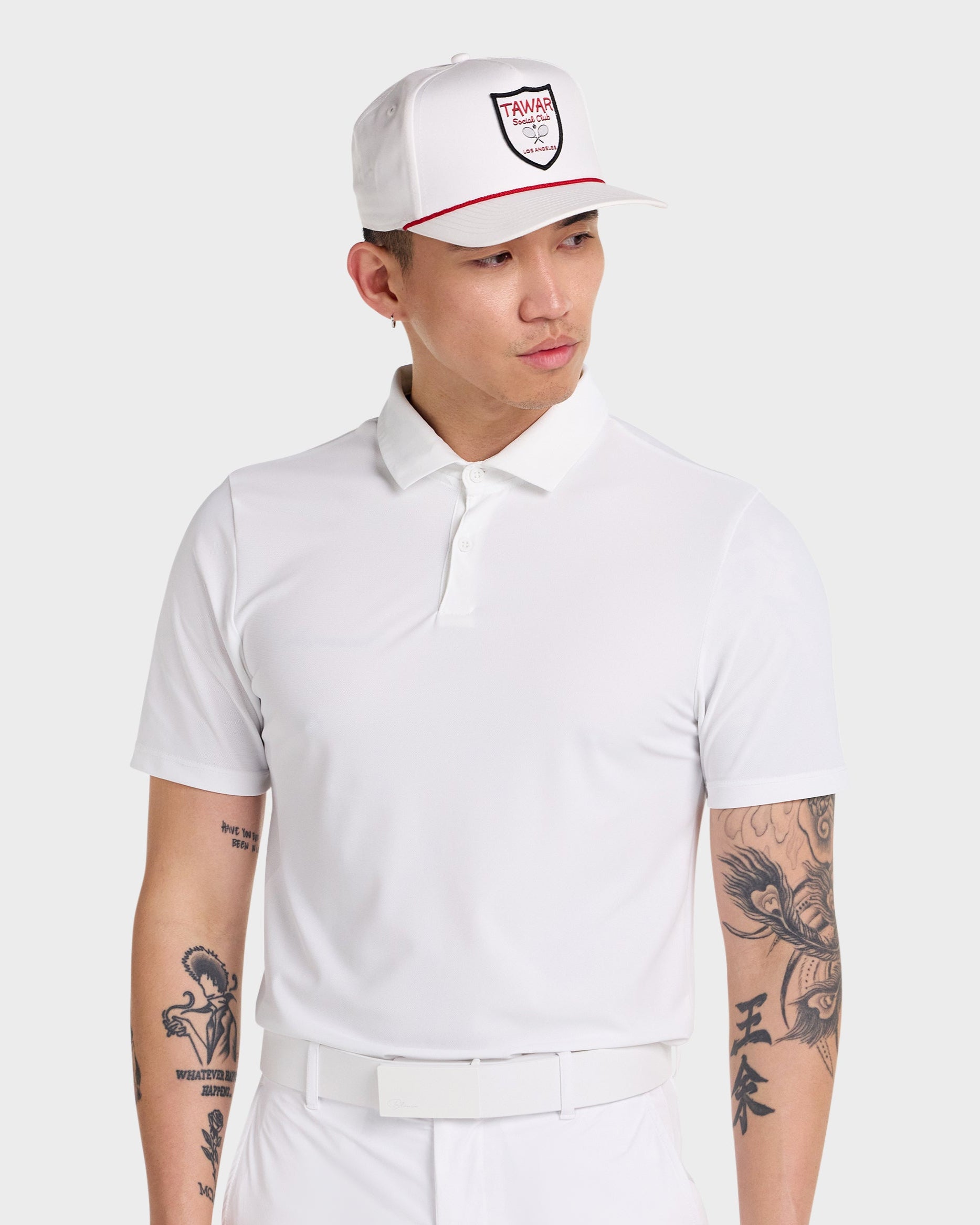 Golf Polo // Sport - Blanco.Clothing