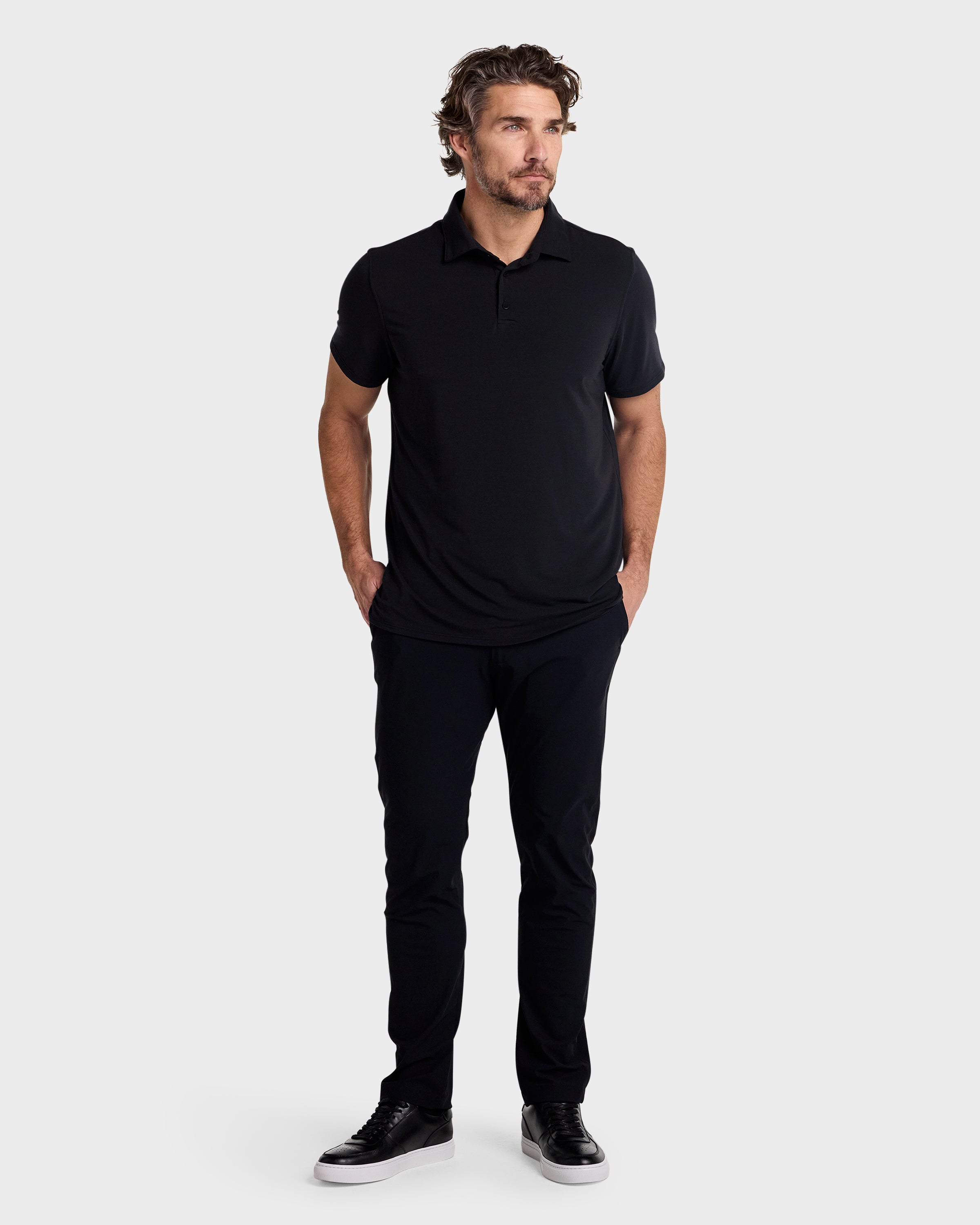 Perfect Polo // Supima - Blanco.Clothing