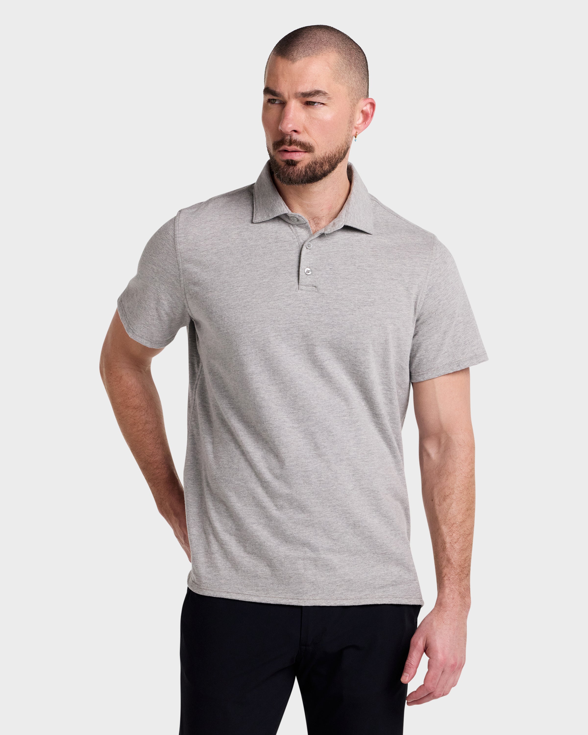 Perfect Polo // Supima - Blanco.Clothing