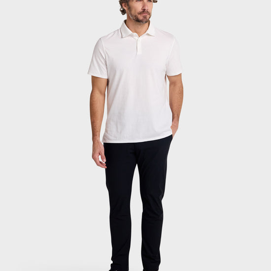Perfect Polo // Supima - Blanco.Clothing