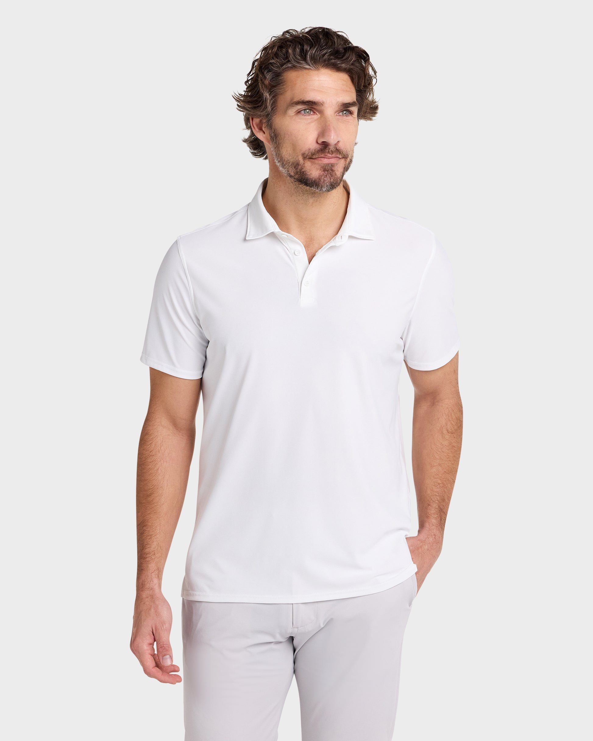 Golf Polo // Classic - Blanco.Clothing
