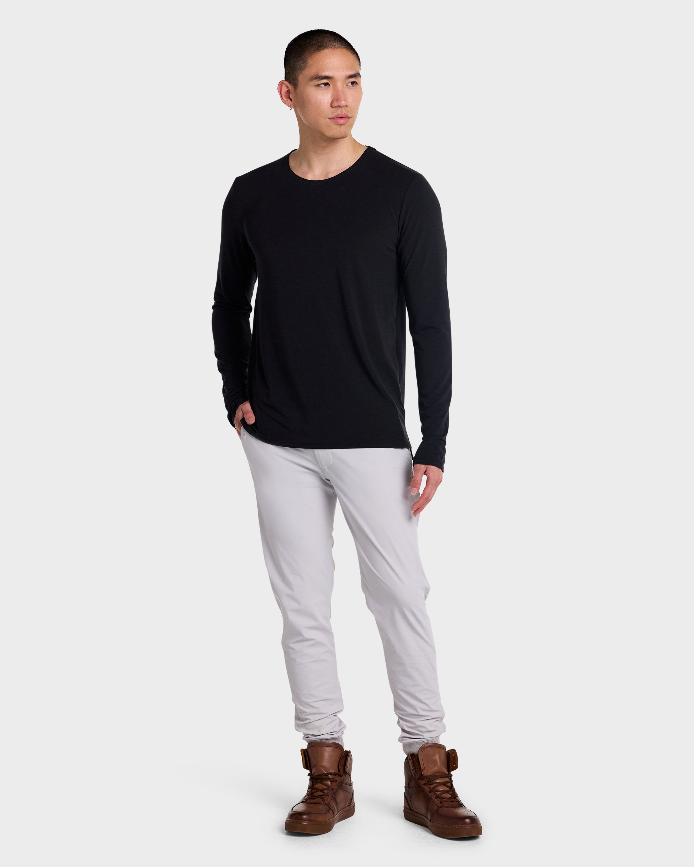 Perfect T // Super Soft - Long Sleeve - Blanco.Clothing