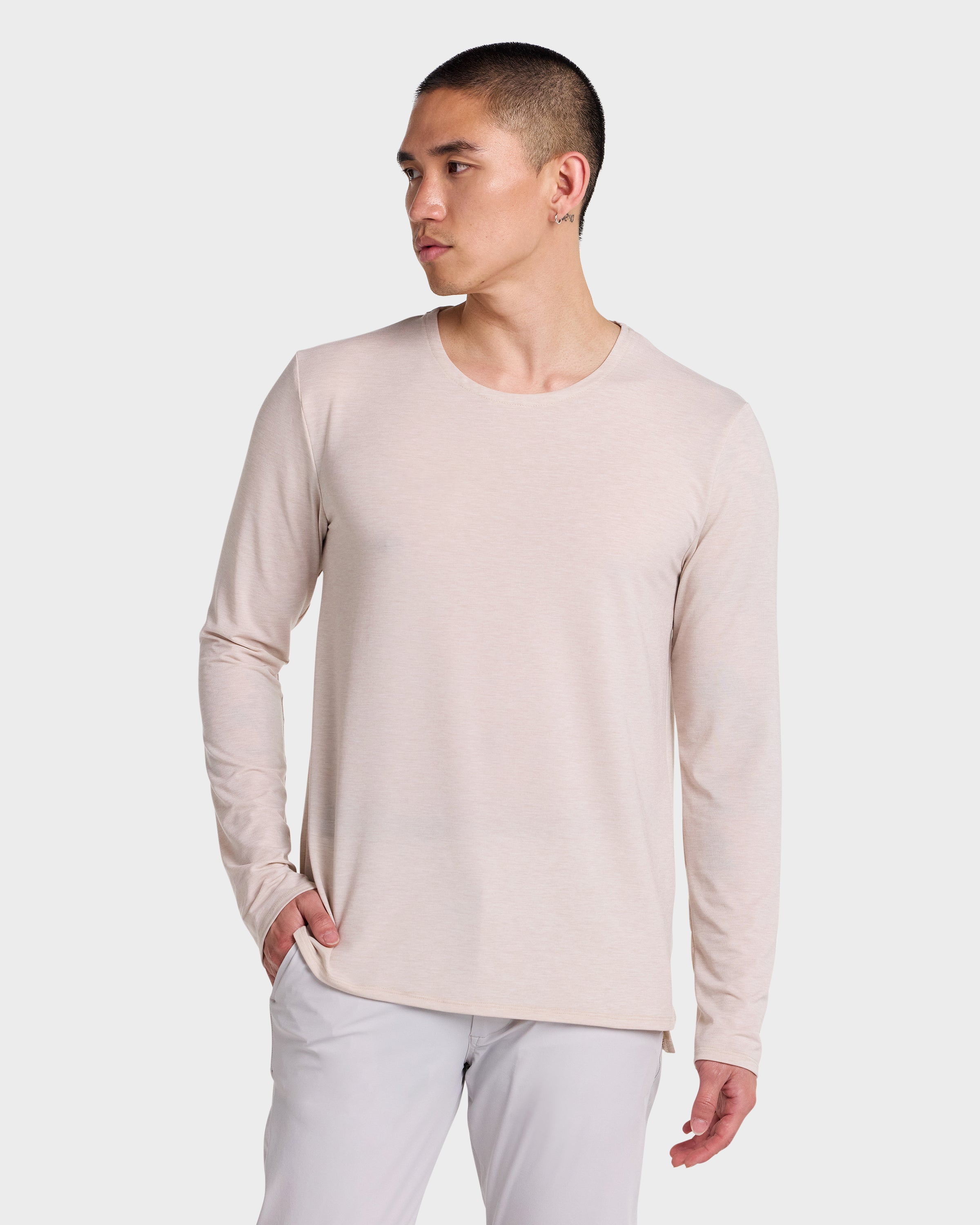 Perfect T // Super Soft - Long Sleeve - Blanco.Clothing