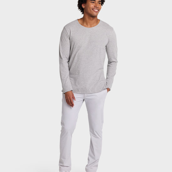 Perfect T // Supima - Long Sleeve - Blanco.Clothing
