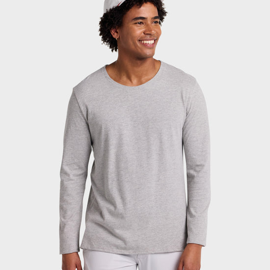 Perfect T // Supima - Long Sleeve - Blanco.Clothing