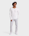 Perfect T // Supima - Long Sleeve - Blanco.Clothing