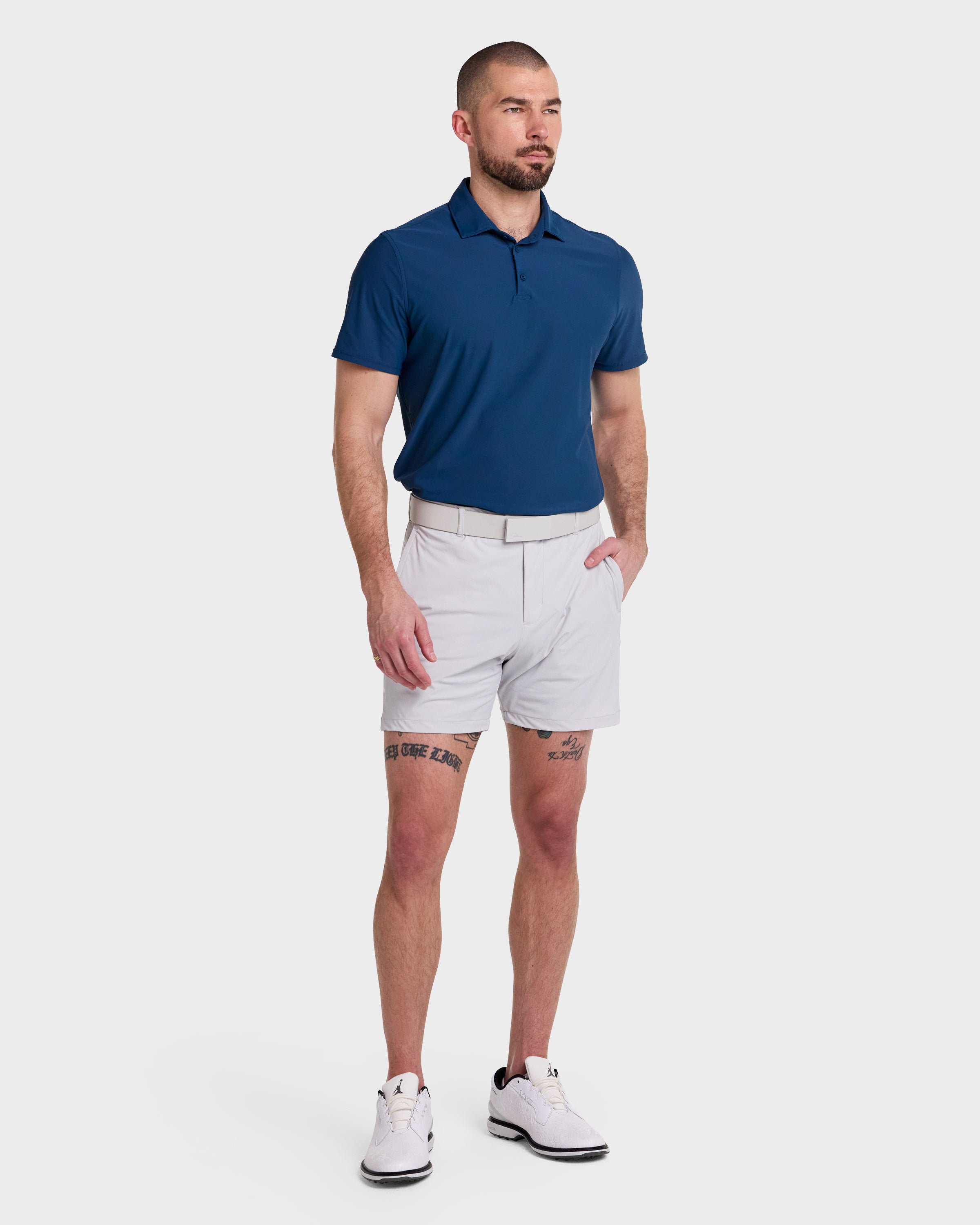 Golf Short - Blanco.Clothing