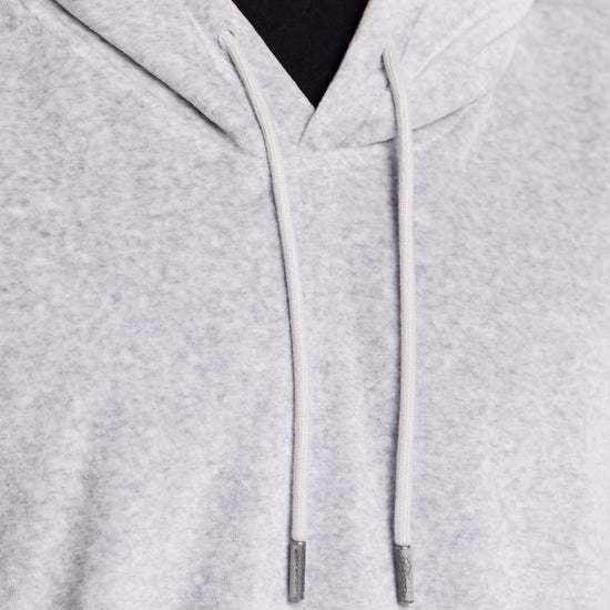 Hoodie // Velour - Blanco.Clothing