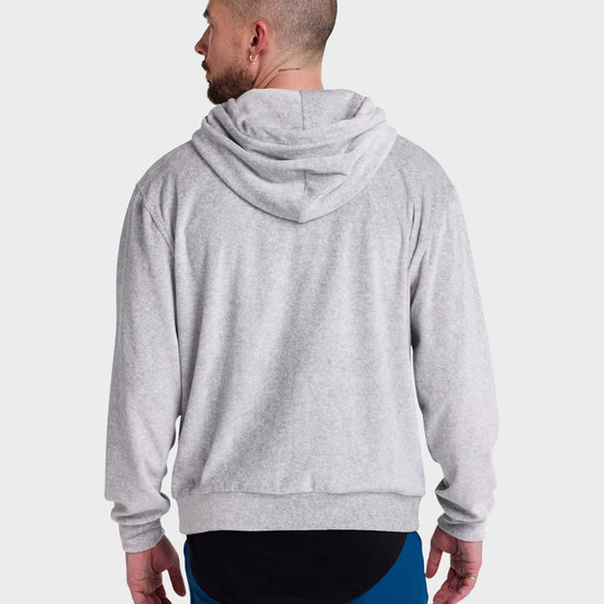 Hoodie // Velour - Blanco.Clothing
