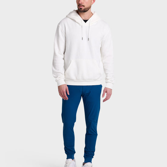 Hoodie // Velour - Blanco.Clothing