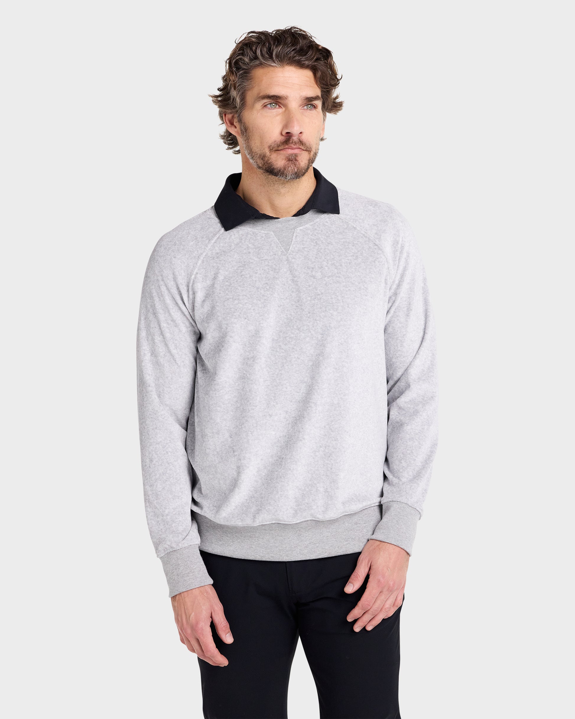 Country Club Raglan // Velour - Blanco.Clothing