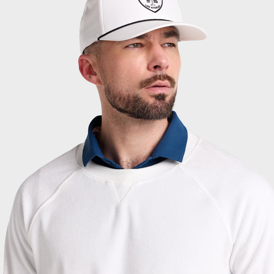 Country Club Raglan // Velour - Blanco.Clothing
