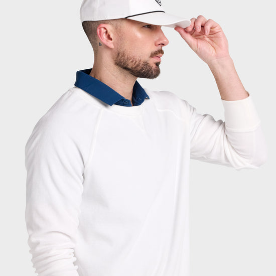 Country Club Raglan // Velour - Blanco.Clothing
