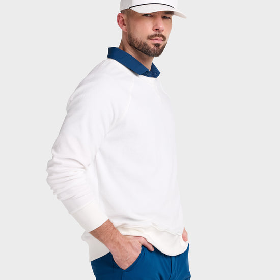 Country Club Raglan // Velour - Blanco.Clothing