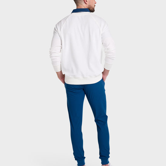 Country Club Raglan // Velour - Blanco.Clothing