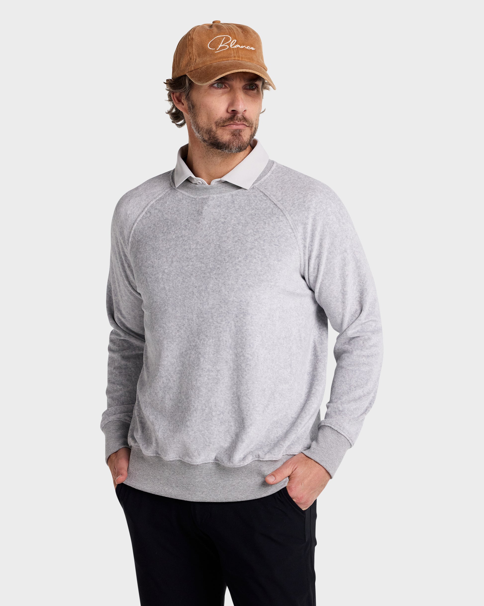 Raglan // Velour - Blanco.Clothing