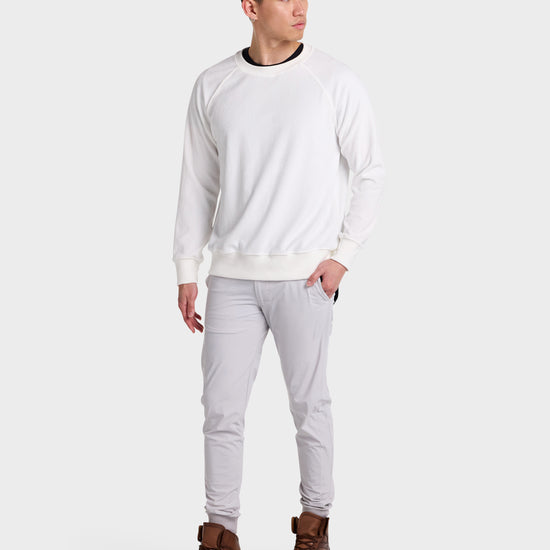 Raglan // Velour - Blanco.Clothing