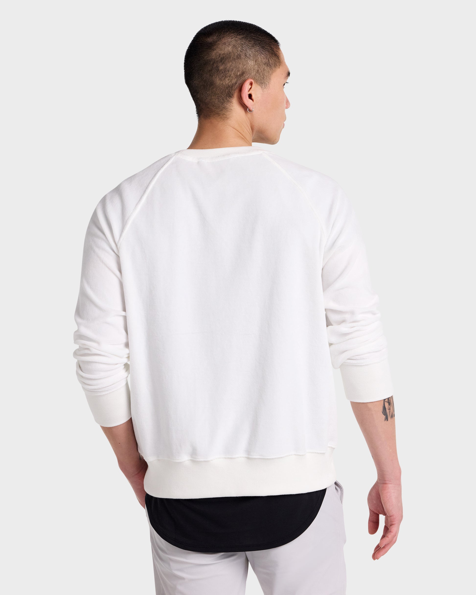 Raglan // Velour - Blanco.Clothing