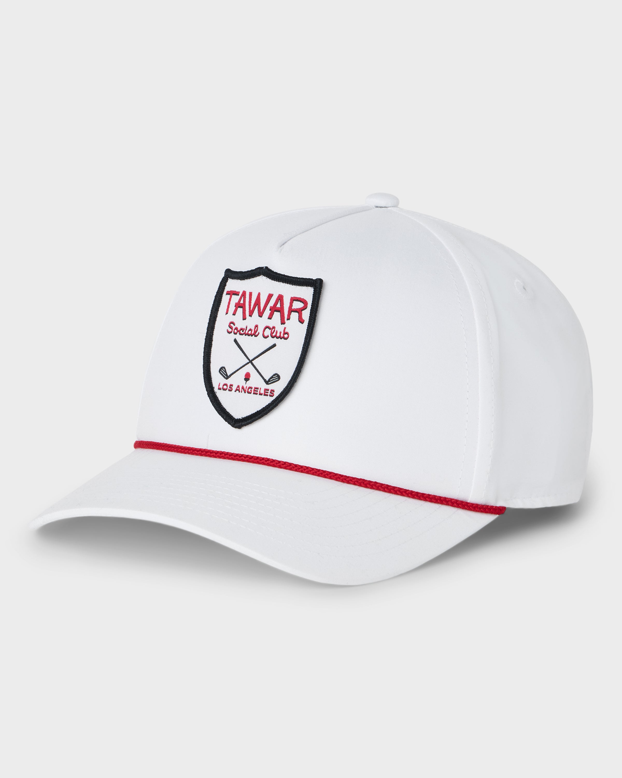 TAWAR GOLF Hat // patch - Blanco.Clothing