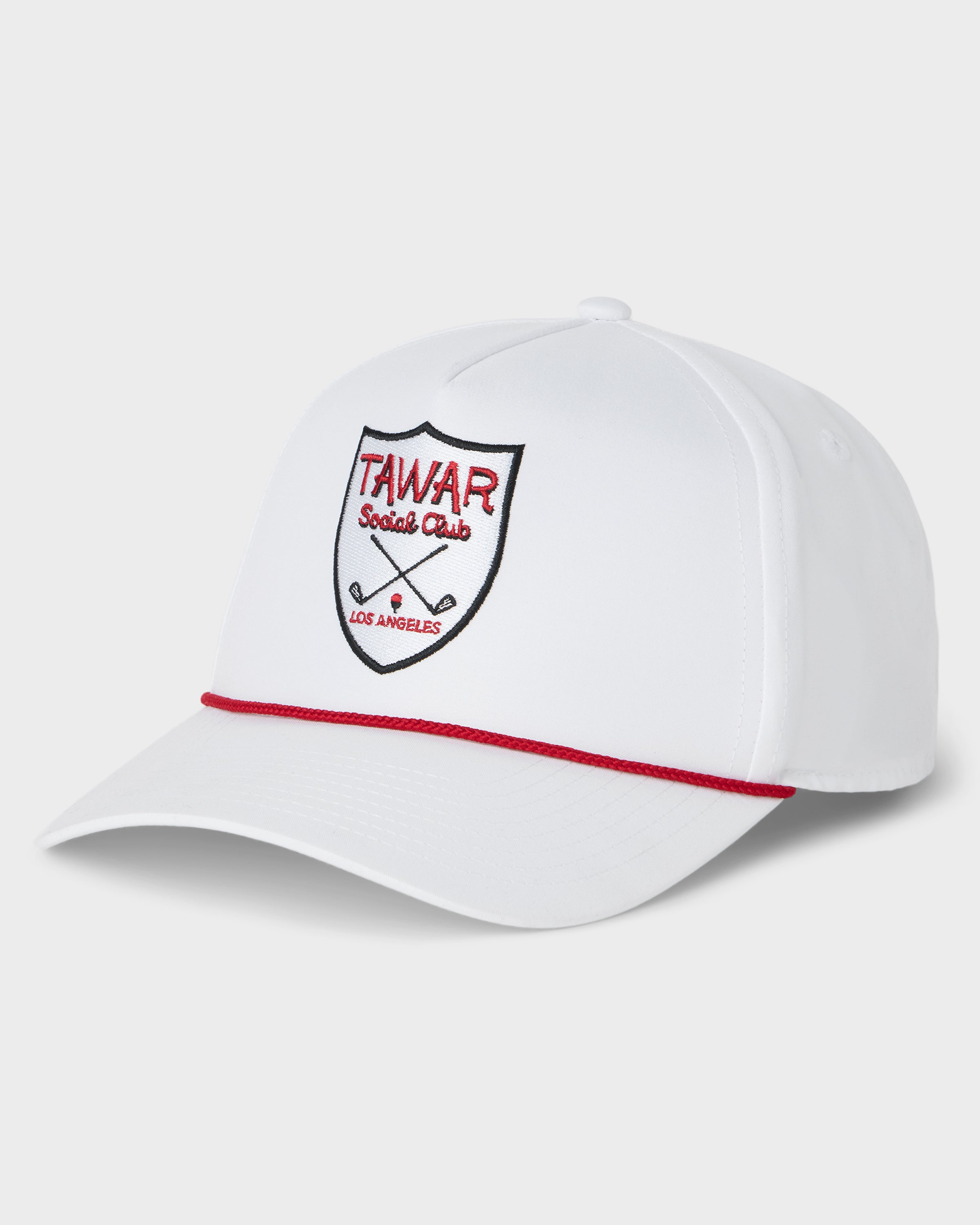 TAWAR GOLF Hat // embroidered - Blanco.Clothing